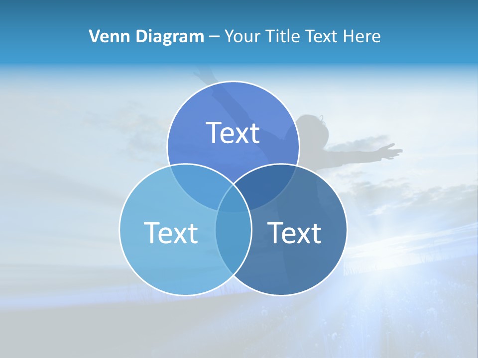 Sign Tilt Sunrise PowerPoint Template