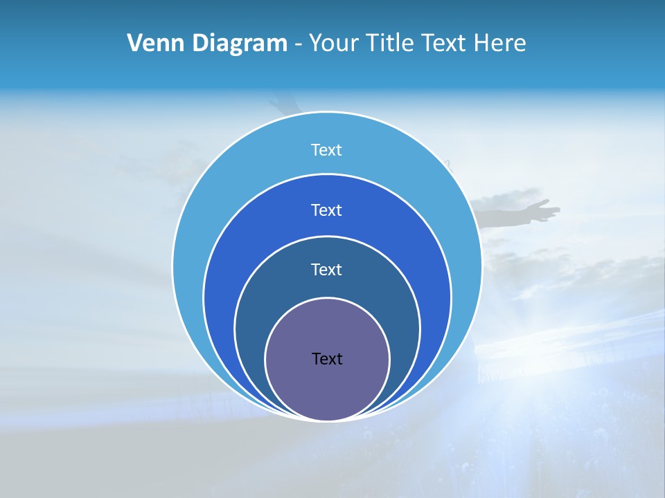 Sign Tilt Sunrise PowerPoint Template