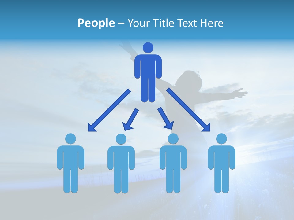 Sign Tilt Sunrise PowerPoint Template