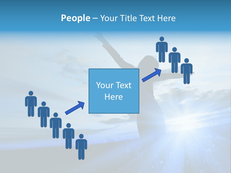 Sign Tilt Sunrise PowerPoint Template