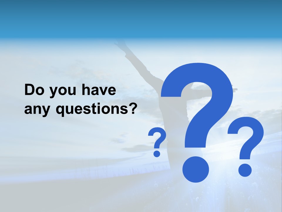 Sign Tilt Sunrise PowerPoint Template