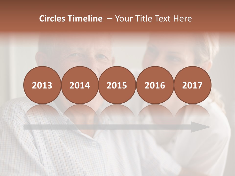 Hair Handicap Elder PowerPoint Template