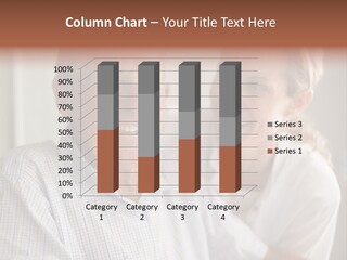 Hair Handicap Elder PowerPoint Template