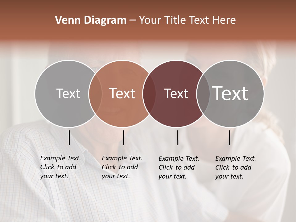 Hair Handicap Elder PowerPoint Template
