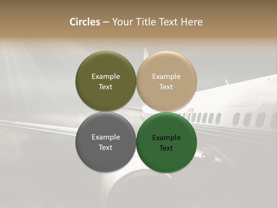 Elevate Airport Energy PowerPoint Template