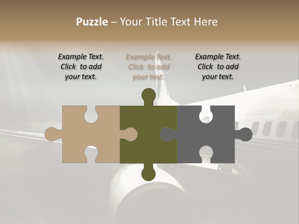 Elevate Airport Energy PowerPoint Template