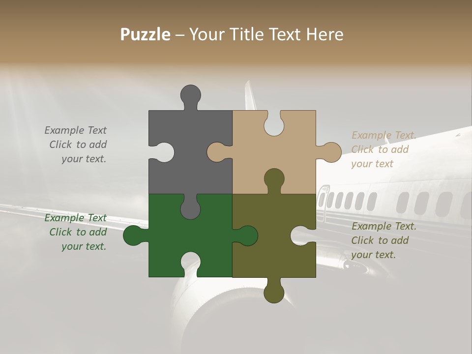 Elevate Airport Energy PowerPoint Template