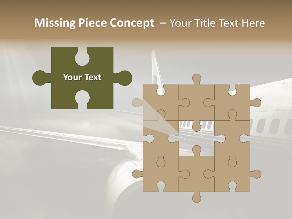 Elevate Airport Energy PowerPoint Template