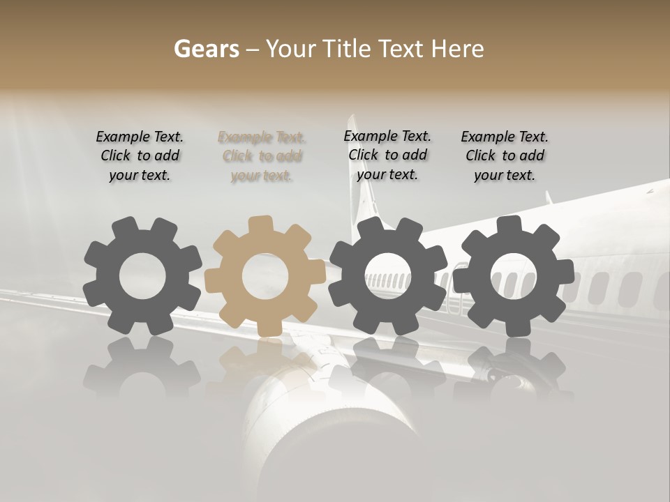 Elevate Airport Energy PowerPoint Template