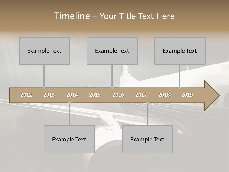 Elevate Airport Energy PowerPoint Template