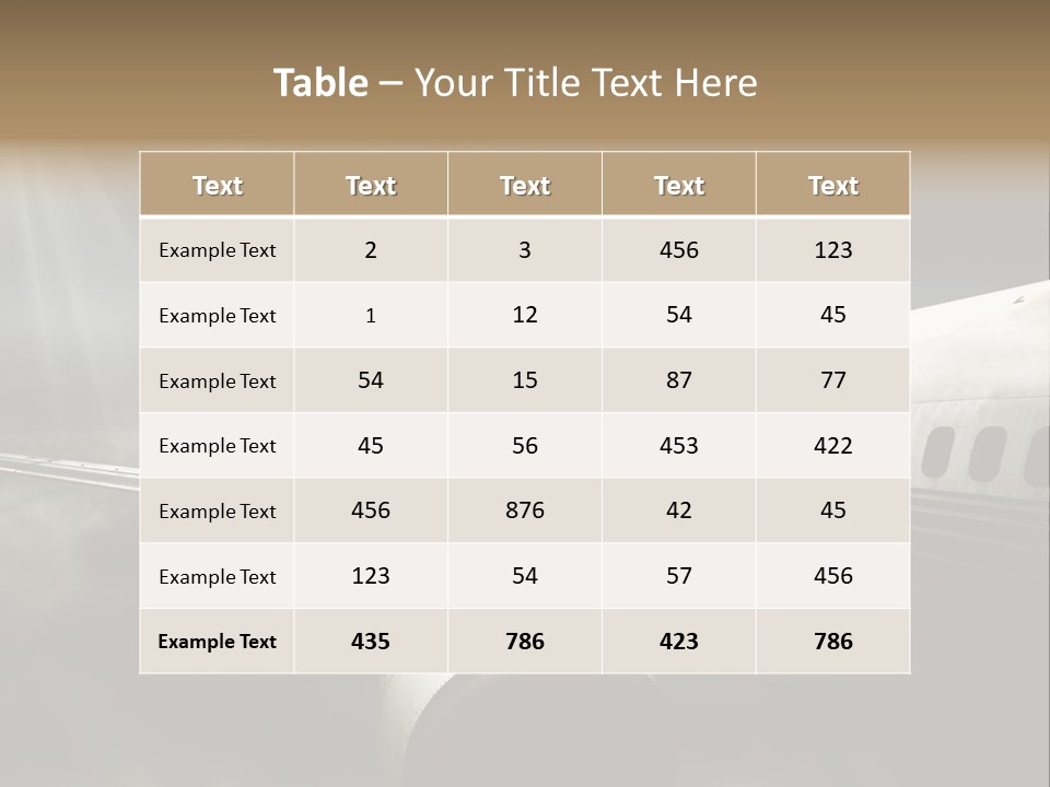 Elevate Airport Energy PowerPoint Template