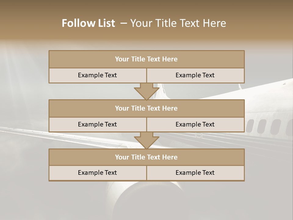 Elevate Airport Energy PowerPoint Template