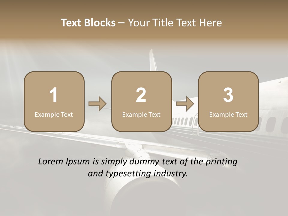 Elevate Airport Energy PowerPoint Template
