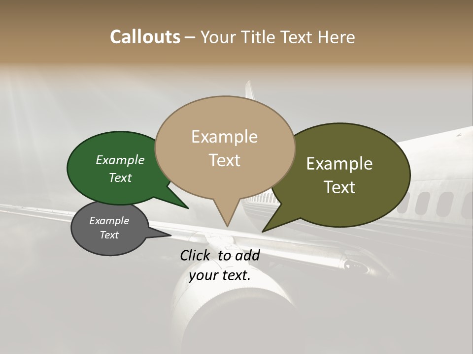 Elevate Airport Energy PowerPoint Template