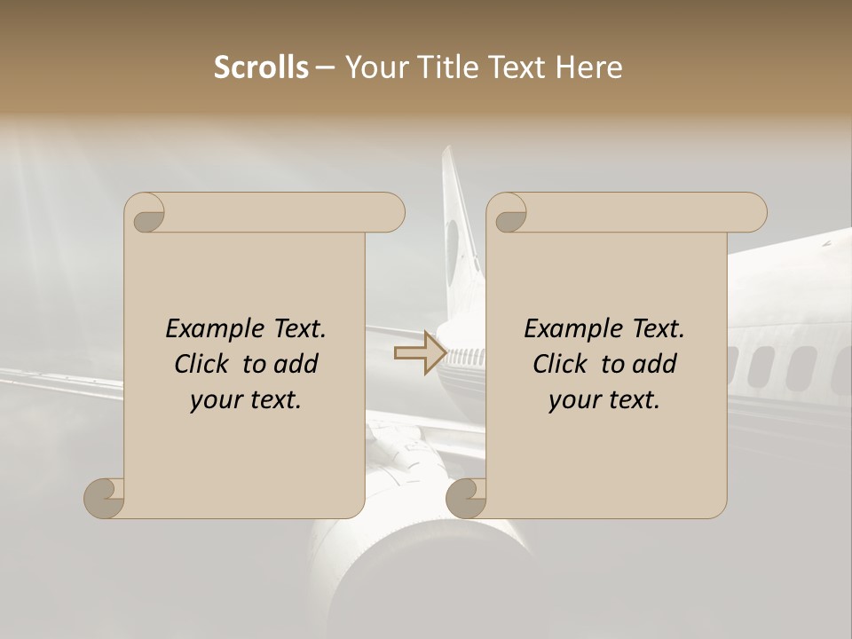 Elevate Airport Energy PowerPoint Template