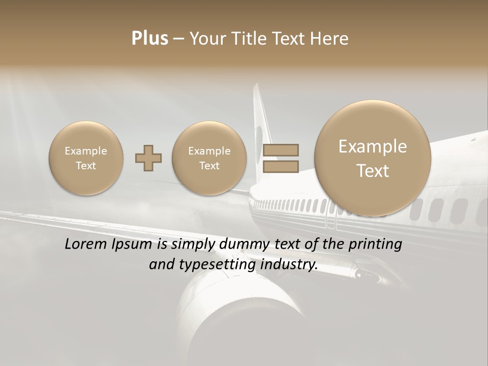 Elevate Airport Energy PowerPoint Template