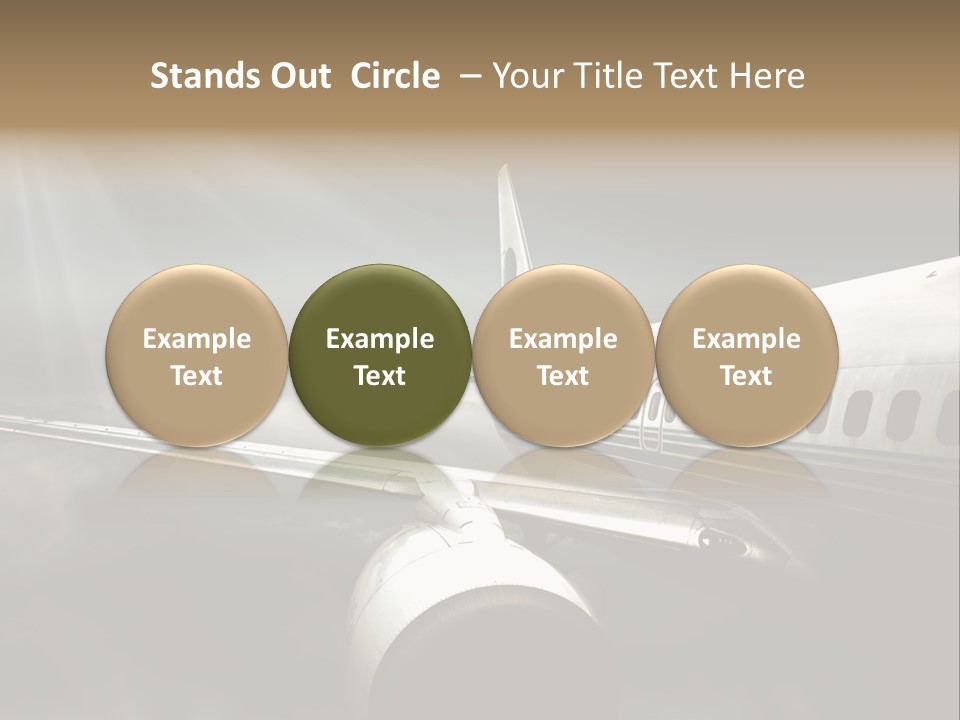 Elevate Airport Energy PowerPoint Template