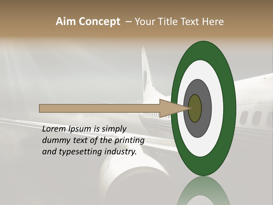 Elevate Airport Energy PowerPoint Template