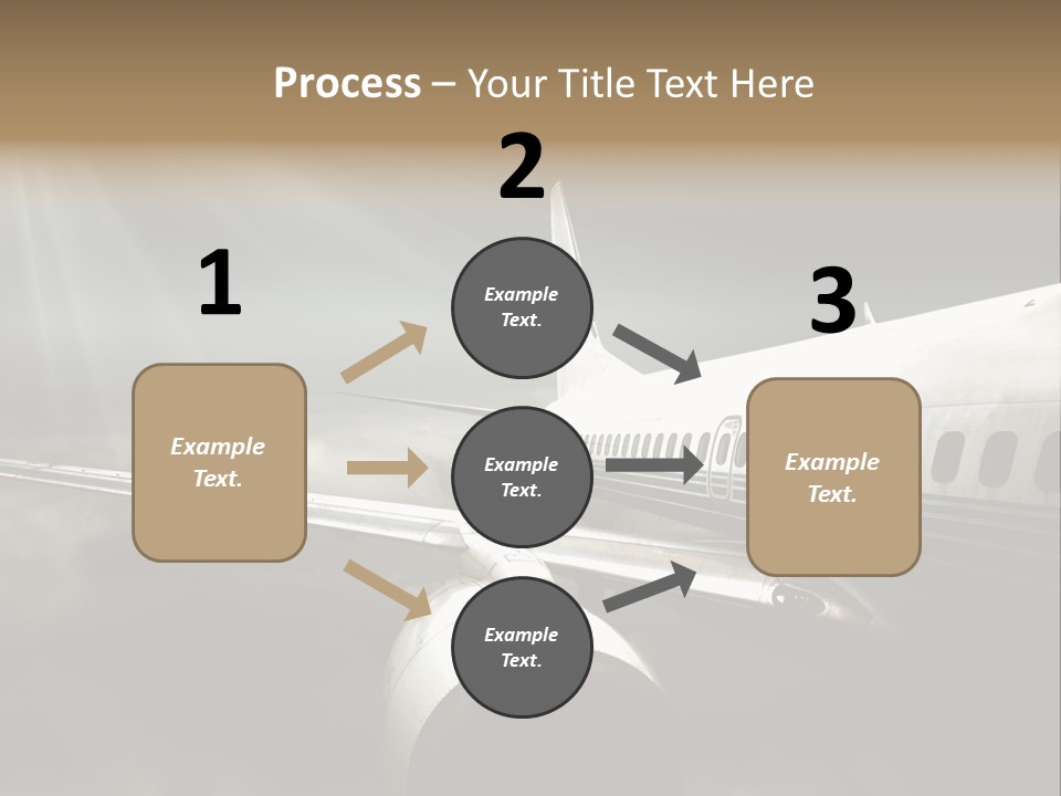 Elevate Airport Energy PowerPoint Template