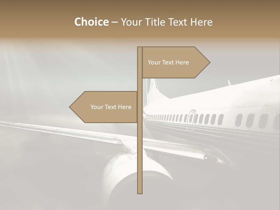 Elevate Airport Energy PowerPoint Template