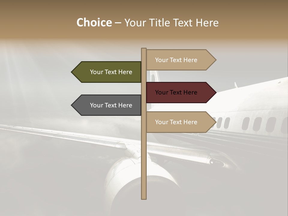 Elevate Airport Energy PowerPoint Template