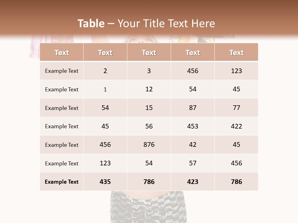 Happy Hood Baby PowerPoint Template