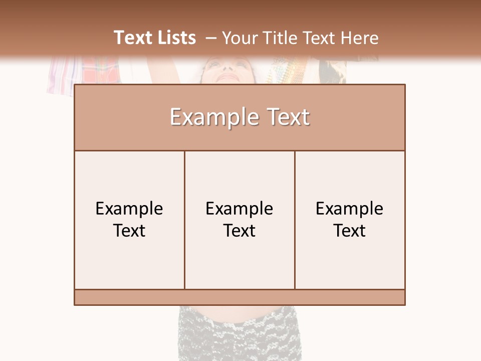 Happy Hood Baby PowerPoint Template