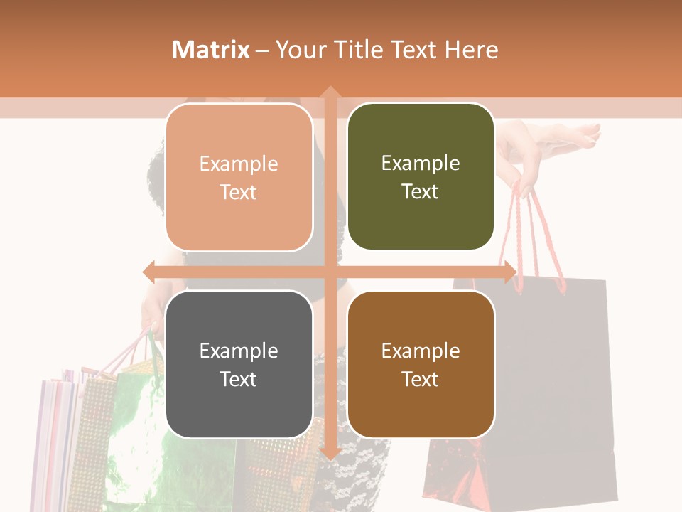 Lovely Allure Bust PowerPoint Template