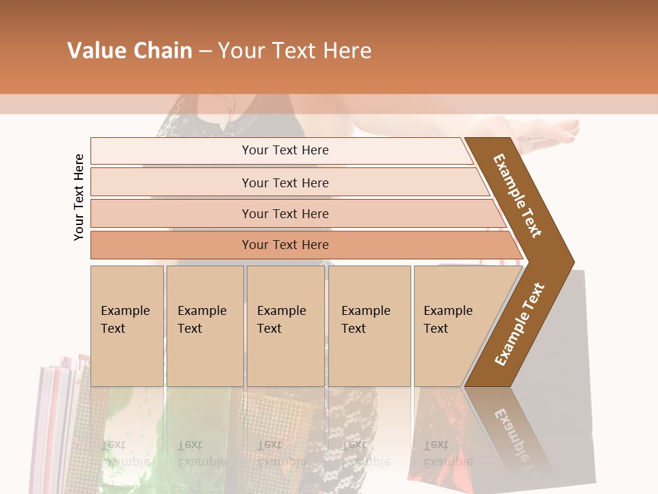 Lovely Allure Bust PowerPoint Template