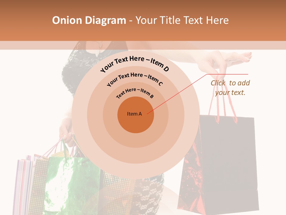 Lovely Allure Bust PowerPoint Template