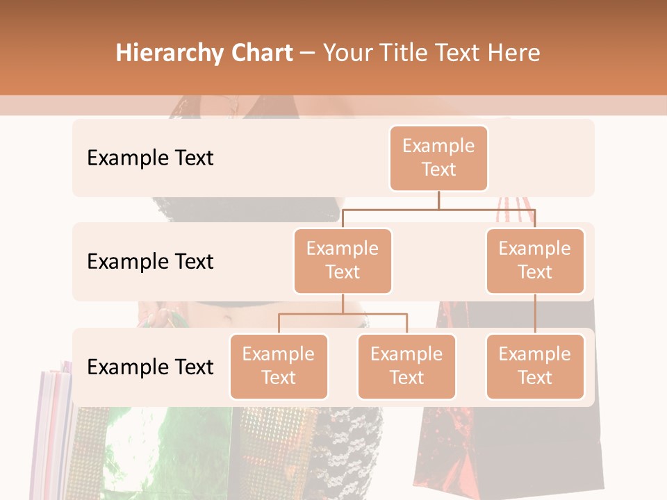 Lovely Allure Bust PowerPoint Template