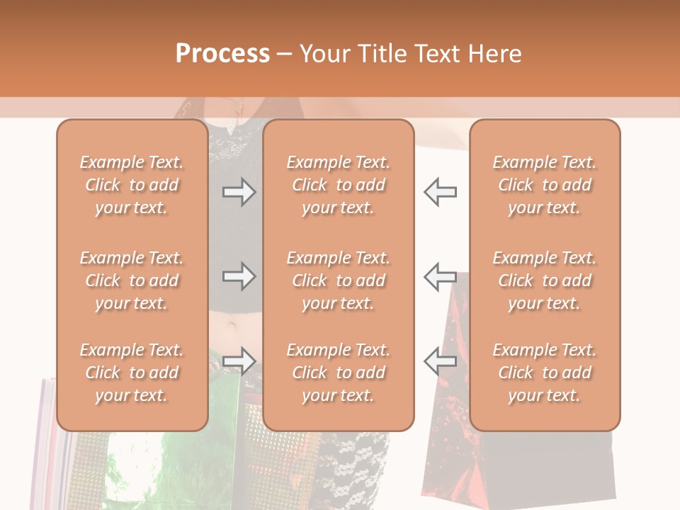 Lovely Allure Bust PowerPoint Template