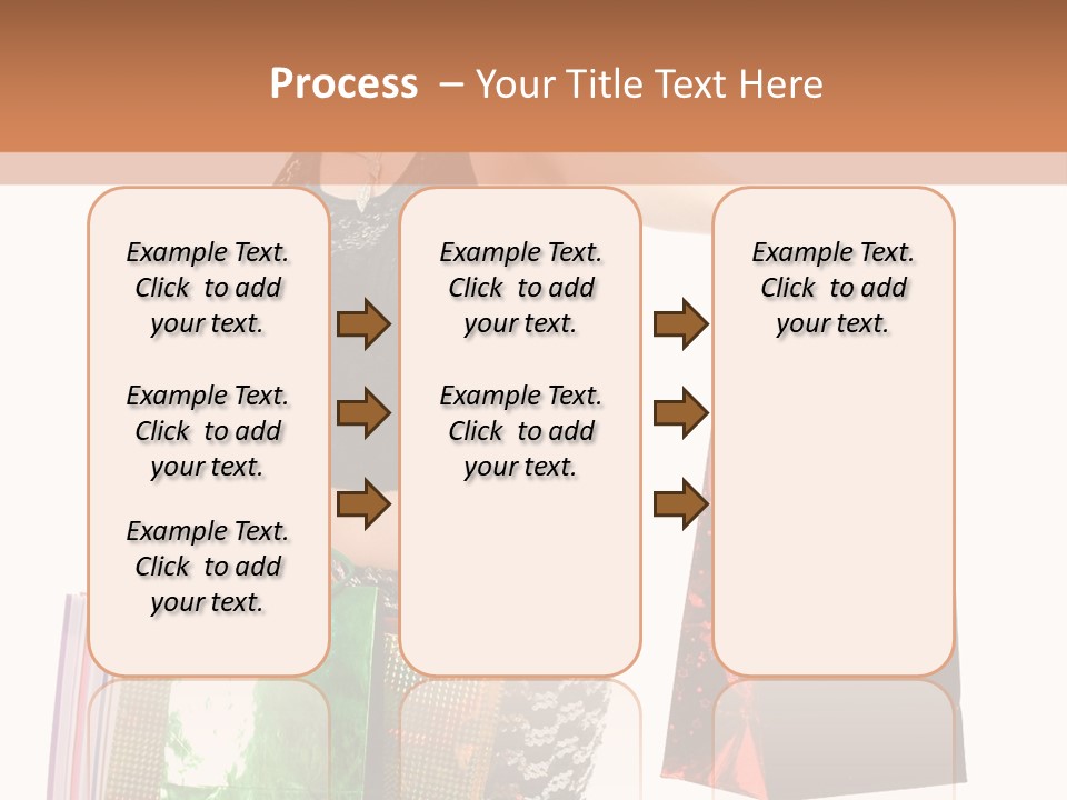 Lovely Allure Bust PowerPoint Template