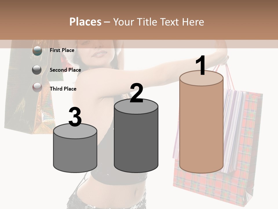 Wear Parcel Bag PowerPoint Template