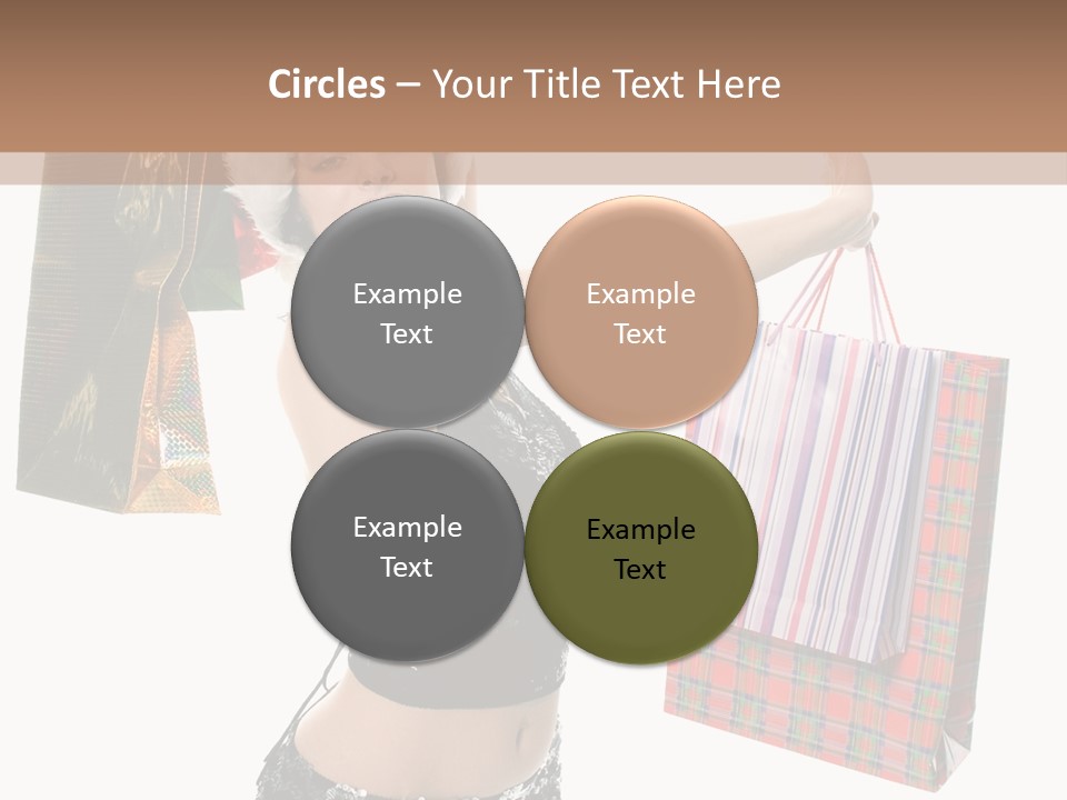 Wear Parcel Bag PowerPoint Template