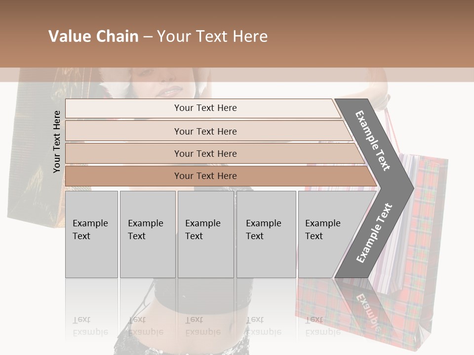 Wear Parcel Bag PowerPoint Template