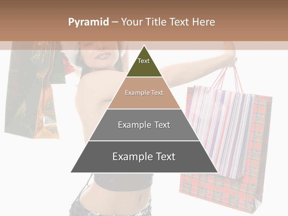 Wear Parcel Bag PowerPoint Template