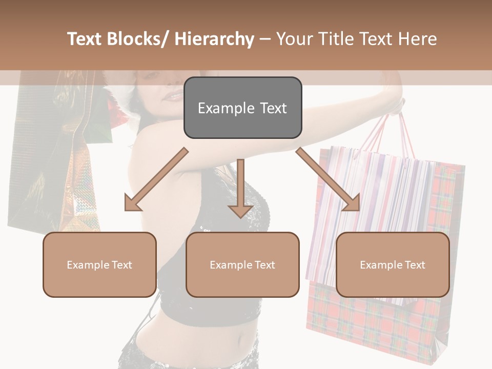 Wear Parcel Bag PowerPoint Template