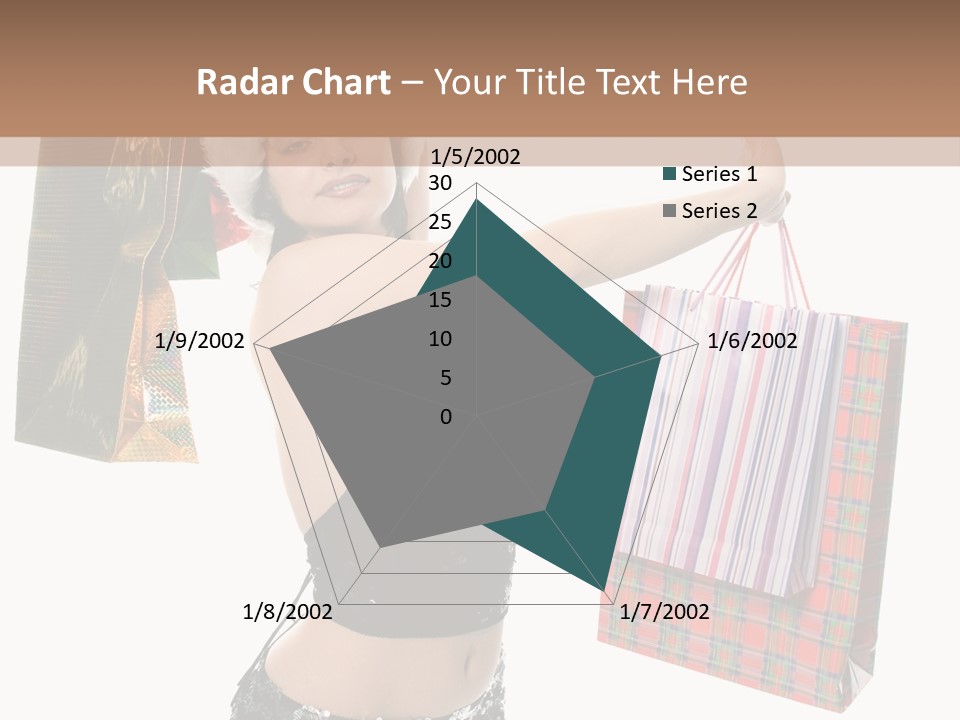 Wear Parcel Bag PowerPoint Template