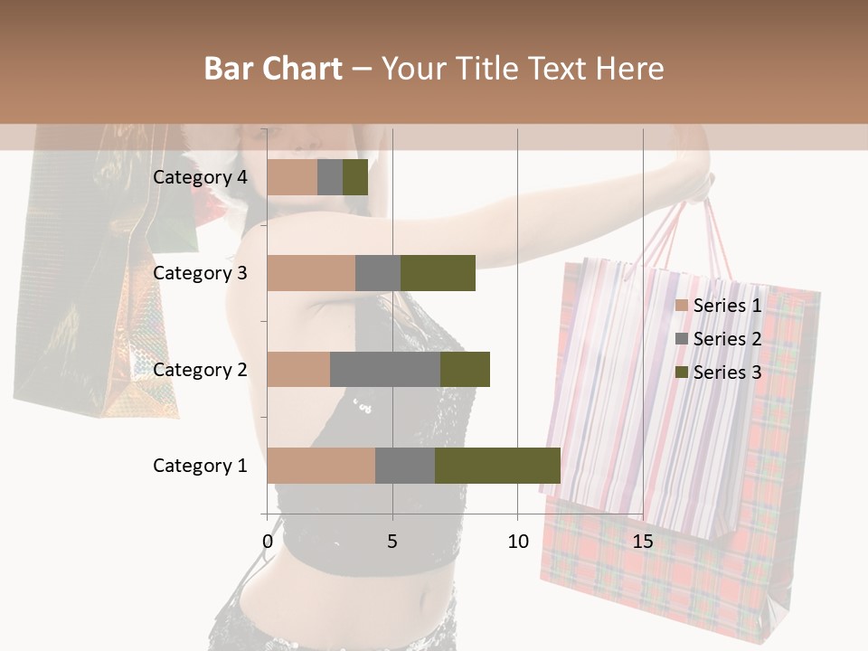 Wear Parcel Bag PowerPoint Template
