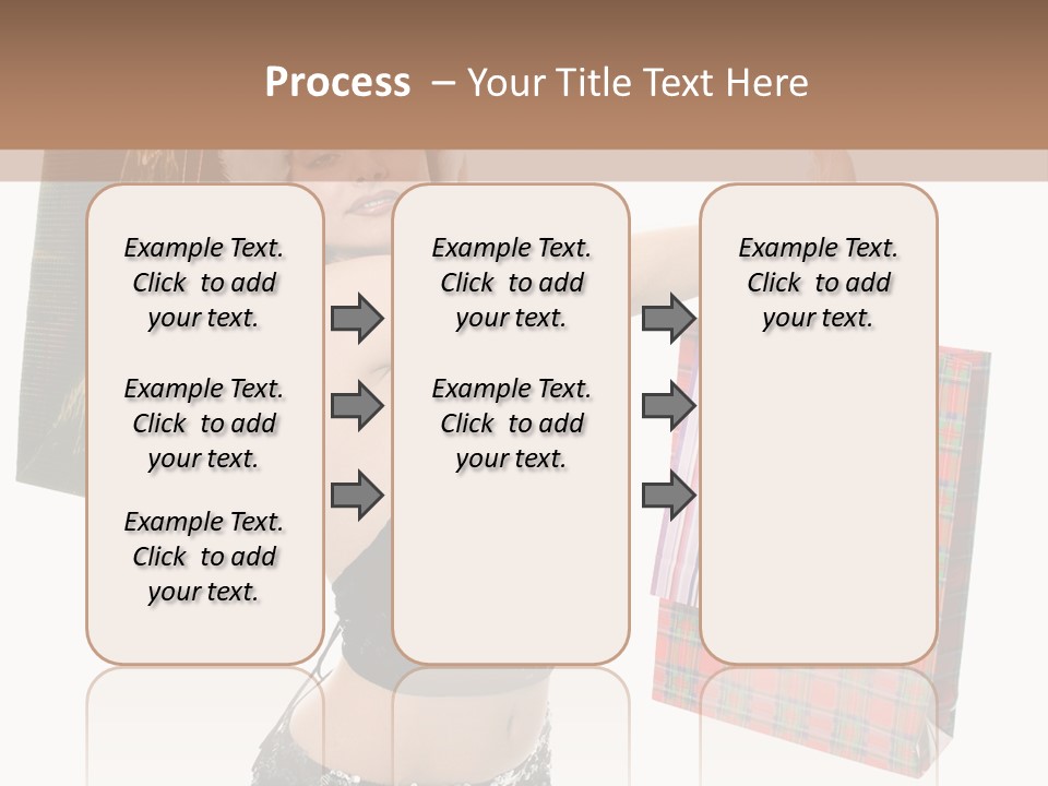 Wear Parcel Bag PowerPoint Template