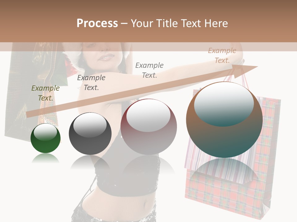 Wear Parcel Bag PowerPoint Template