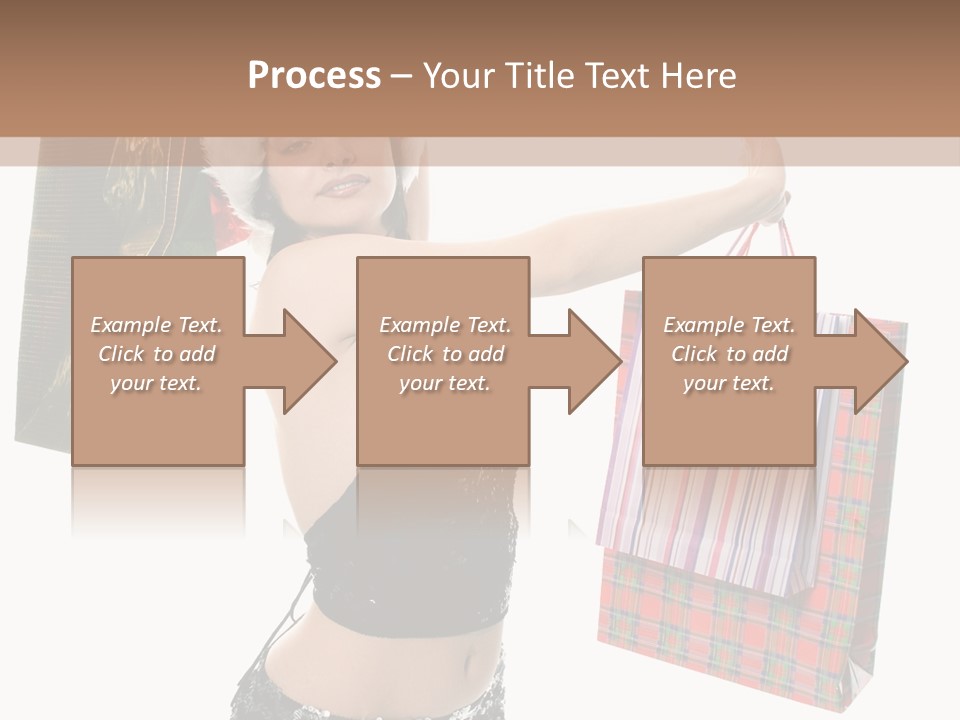 Wear Parcel Bag PowerPoint Template