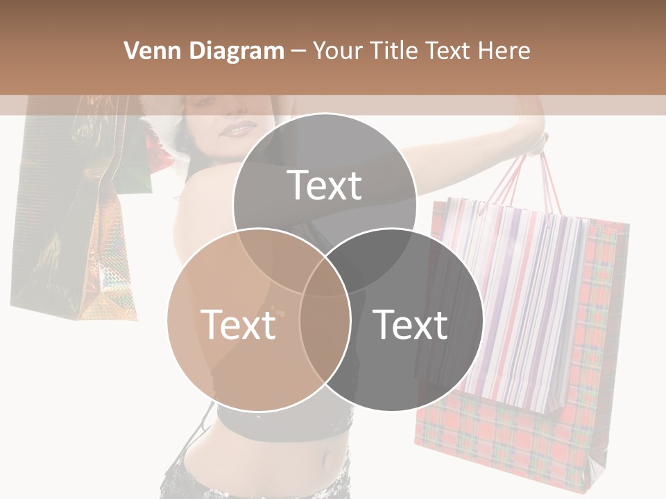 Wear Parcel Bag PowerPoint Template