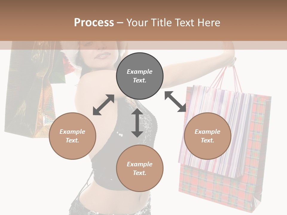 Wear Parcel Bag PowerPoint Template