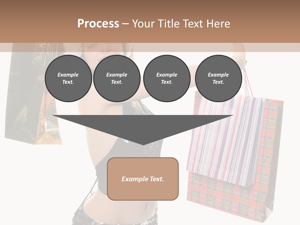 Wear Parcel Bag PowerPoint Template