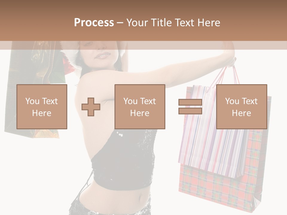Wear Parcel Bag PowerPoint Template