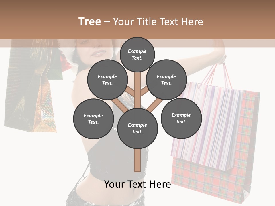 Wear Parcel Bag PowerPoint Template