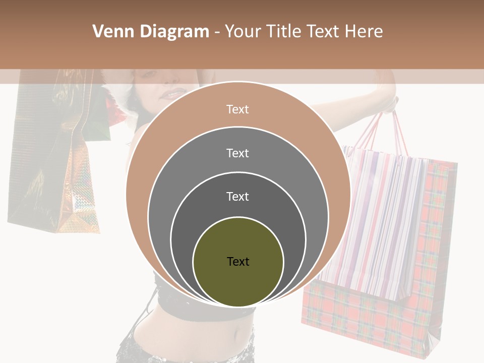 Wear Parcel Bag PowerPoint Template