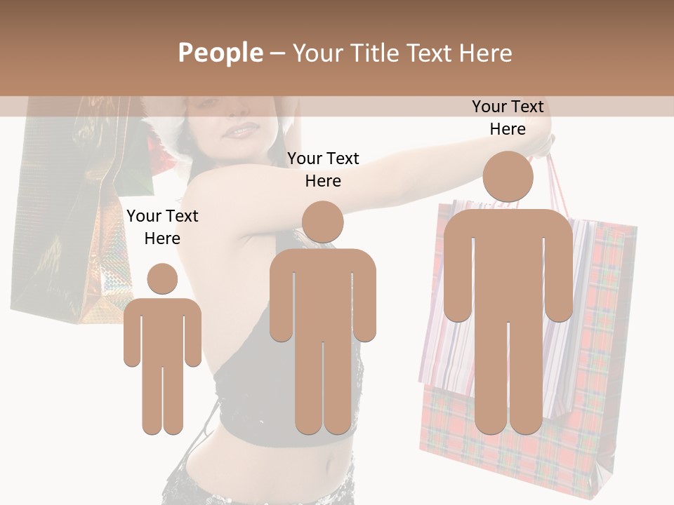 Wear Parcel Bag PowerPoint Template